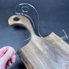Turtle Head Charcuterie Board Handle Acrylic Router Template