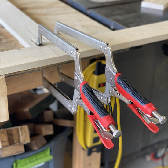 @Exowoodworking | Massca 18 inch face locking clamps. Perfect for wood working projects or DIY projects