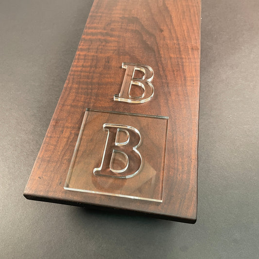 Small Letter Templates A-Z Acrylic Router Template