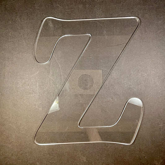 Jumbo Letter Acrylic Router Template
