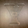 Jumbo Letter Acrylic Router Template
