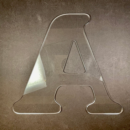 Jumbo Letter Acrylic Router Template