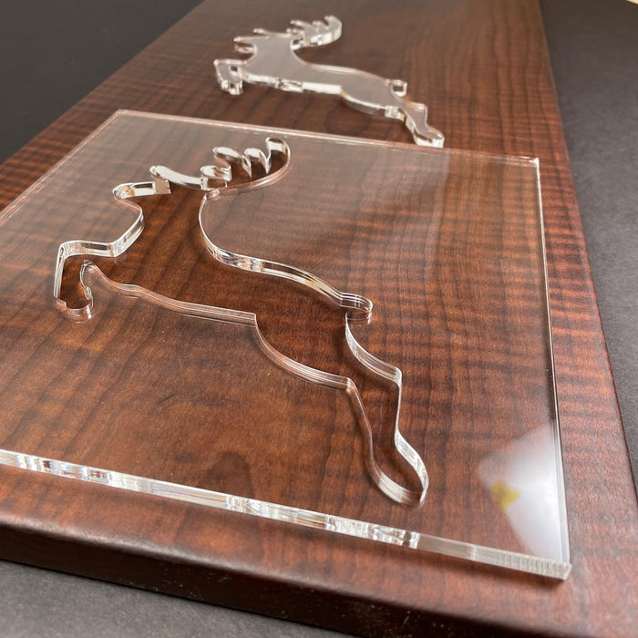 Deer Acrylic Router Template — Bear Hollow Supply