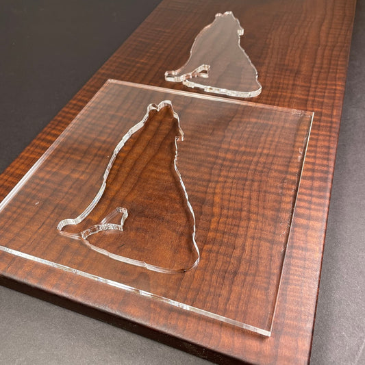 Whole Wolf Acrylic Router Template