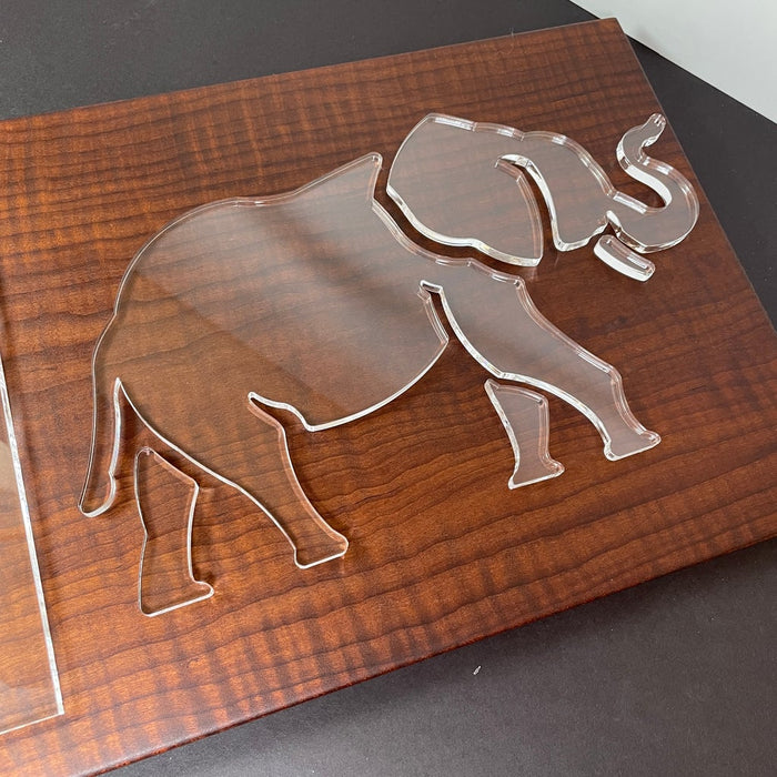 Elephant Acrylic Router Template