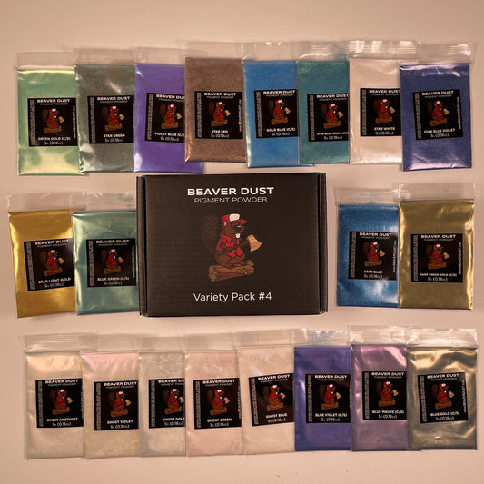 Variety Pack #4 (Specialty) Beaver Dust Mica Pigments