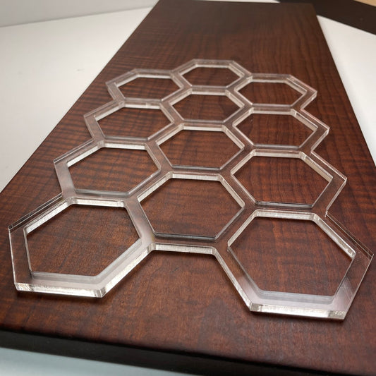 Honeycomb Acrylic Router Template