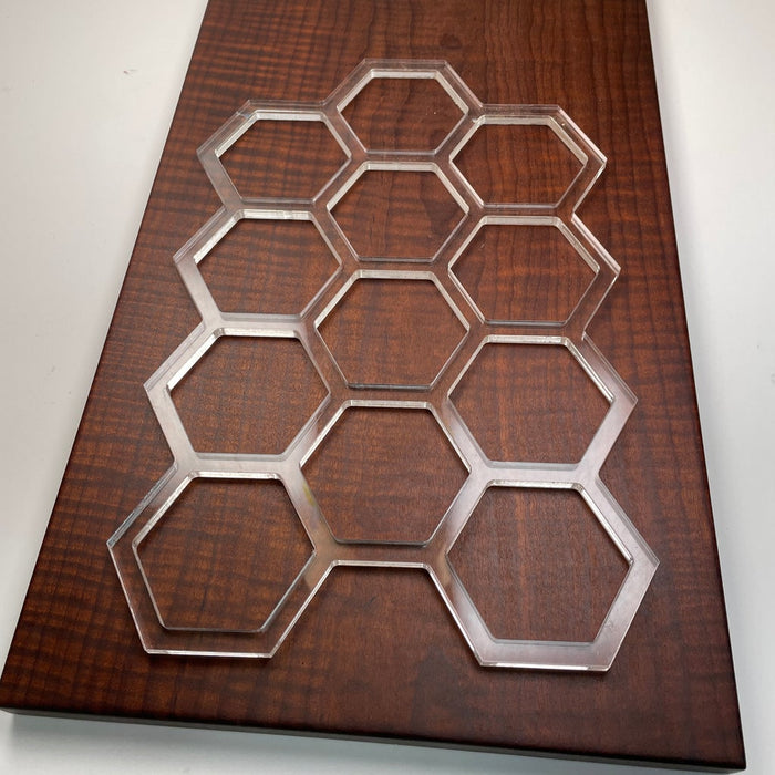Honeycomb Acrylic Router Template