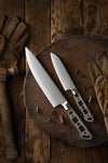 Katsura AUS-10 3 LAYERS FORGED 5-IN SMALL SANTOKU BLANK [NO LOGO]