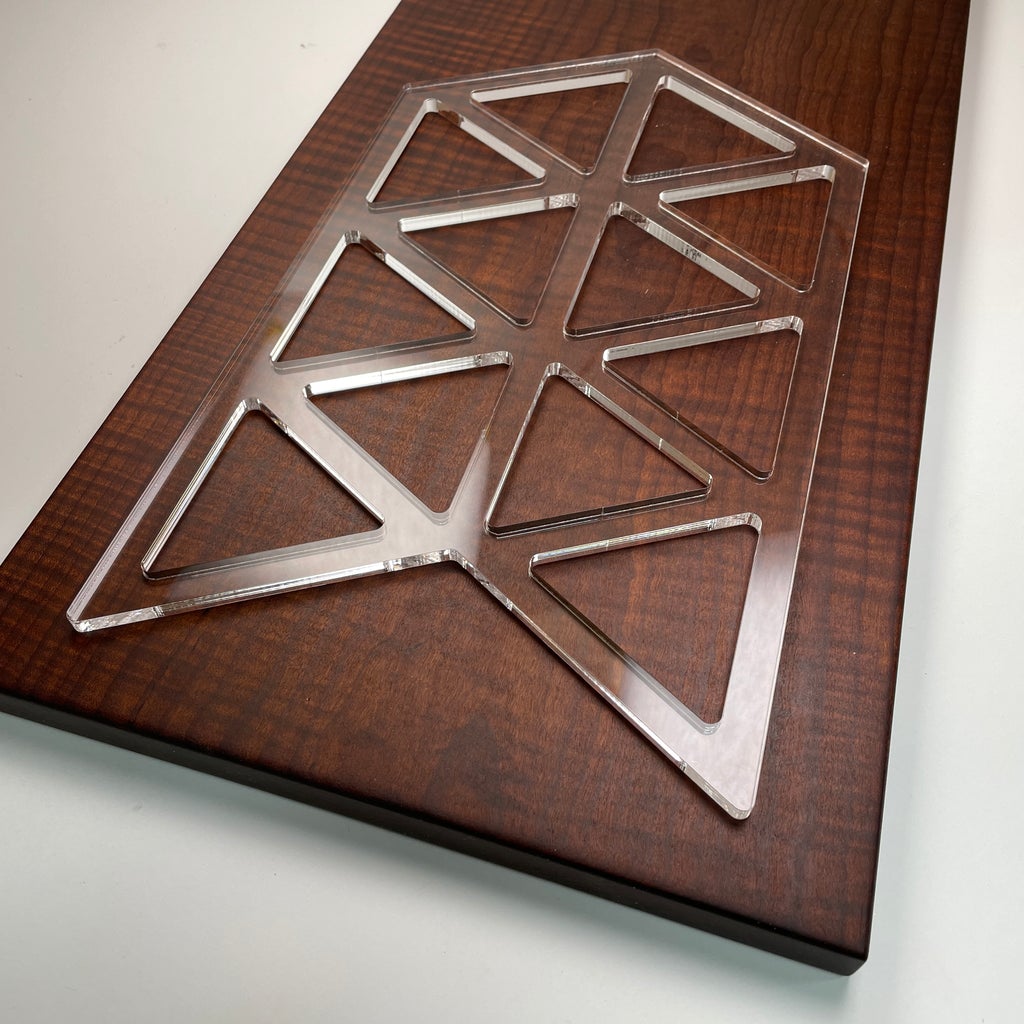 Triangle Acrylic Router Template — Bear Hollow Supply