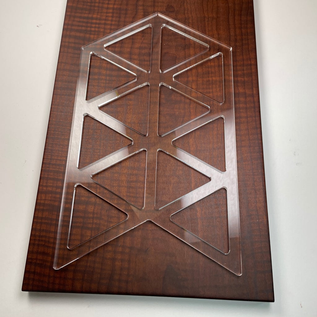 Triangle Acrylic Router Template – Bear Hollow Supply