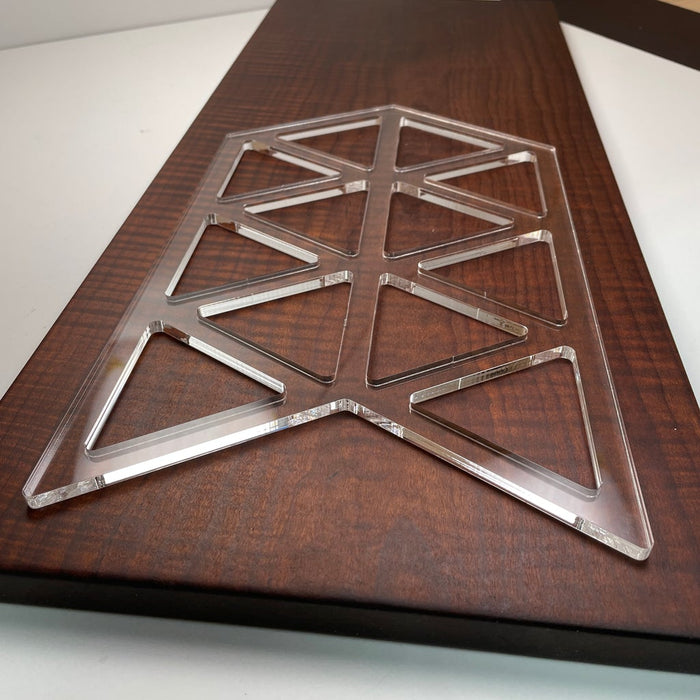 Triangle Acrylic Router Template