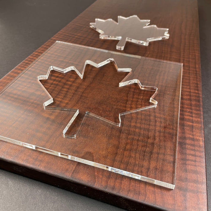 Maple Leaf Acrylic Router Template — Bear Hollow Supply