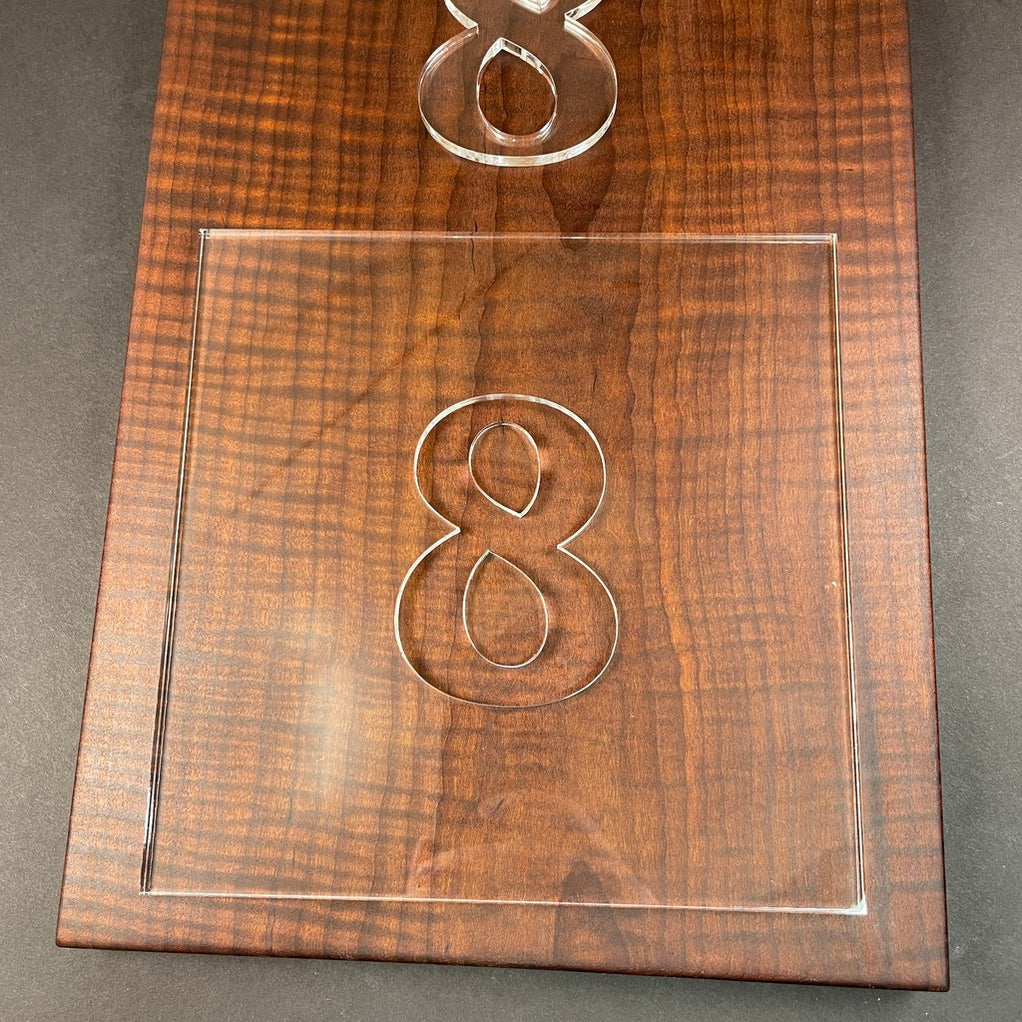 Number Templates 1-10 Acrylic Router Template — Bear Hollow Supply