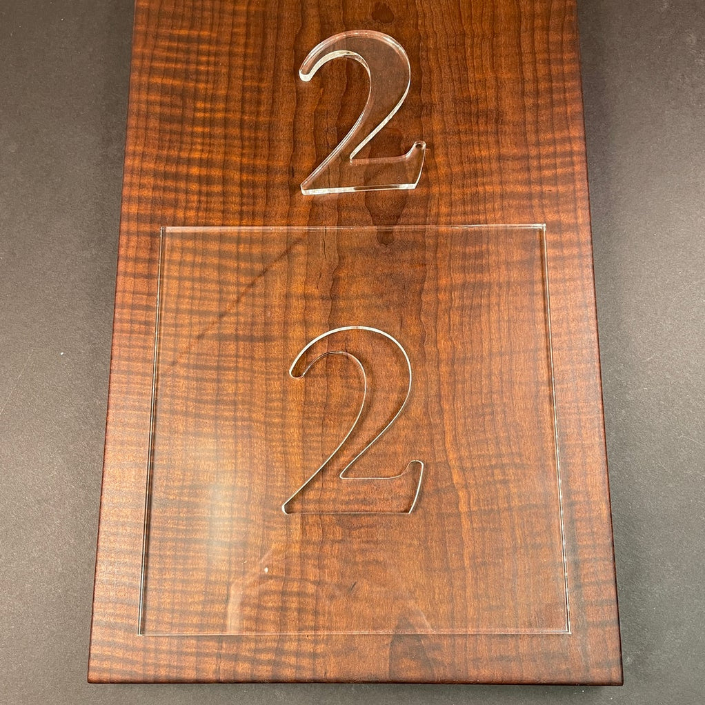 Number Templates 110 Acrylic Router Template — Bear Hollow Supply