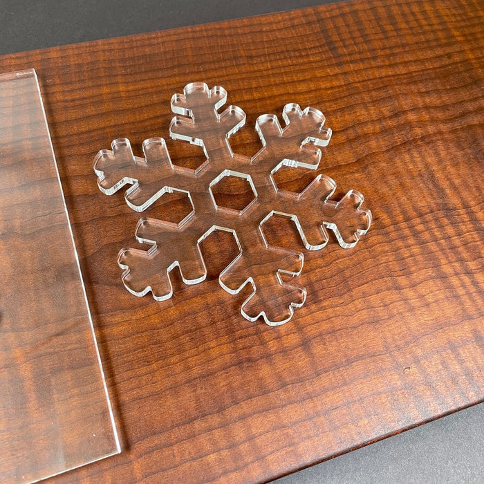 Snowflake #2 Acrylic Router Template