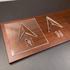 North Acrylic Router Template