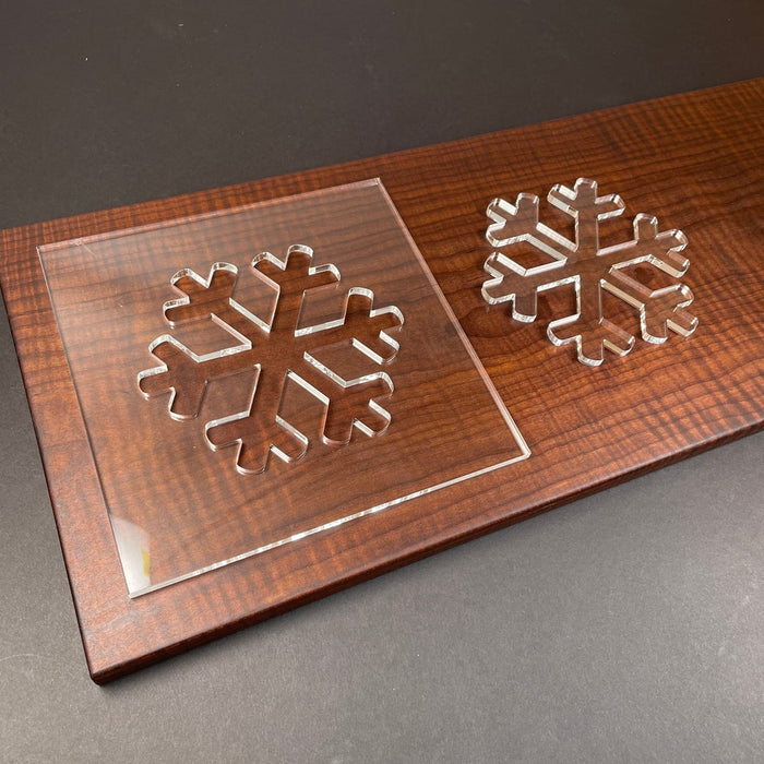 Snowflake #1 Acrylic Router Template