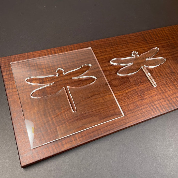 Dragonfly Acrylic Router Template