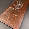 Hand Print Acrylic Router Template