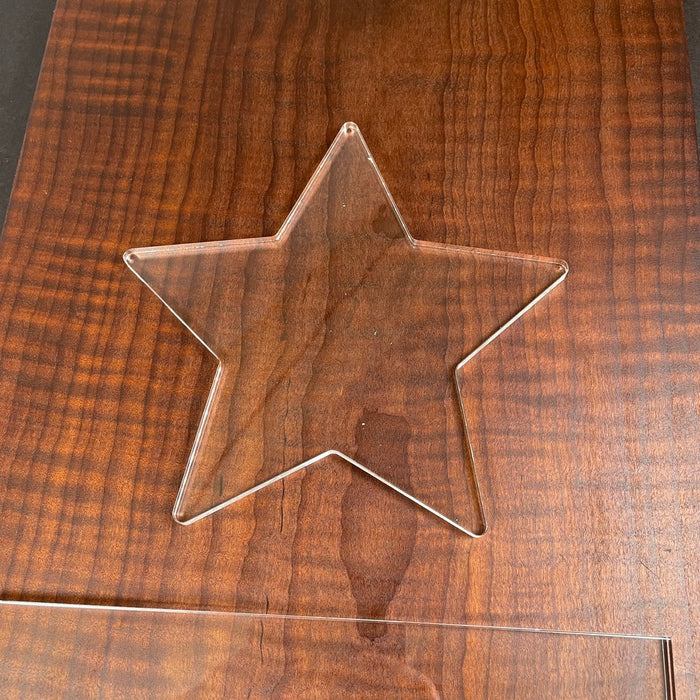 Star Acrylic Router Template