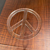 Peace Icon Acrylic Router Template