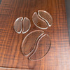 Coffee Beans Acrylic Router Template