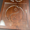 Yin Yang Acrylic Router Template