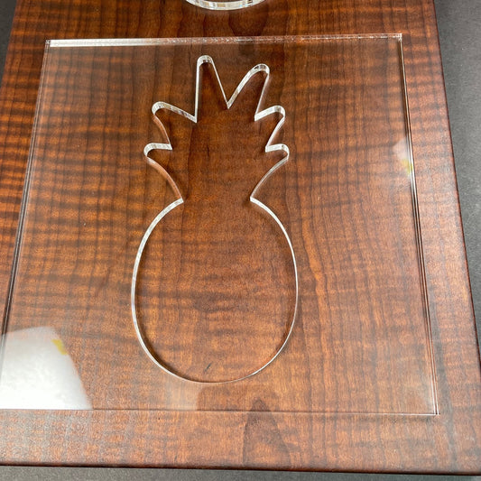 Pineapple Acrylic Router Template