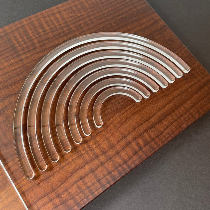 Rainbow Acrylic Router Template — Bear Hollow Supply