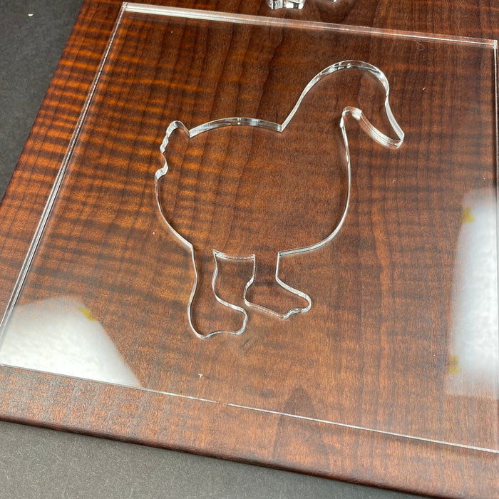 Duck Acrylic Router Template