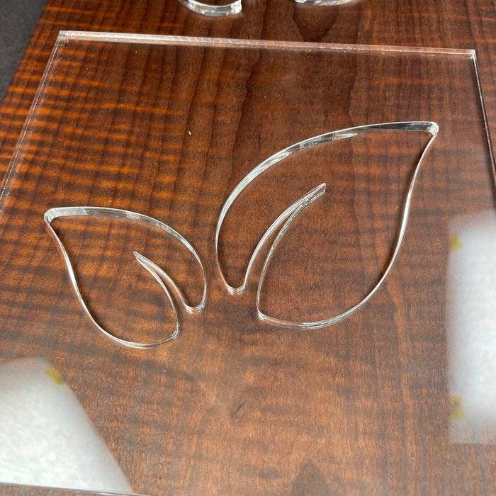 2 Leaves Acrylic Router Template