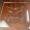 Whale Tail Acrylic Router Template