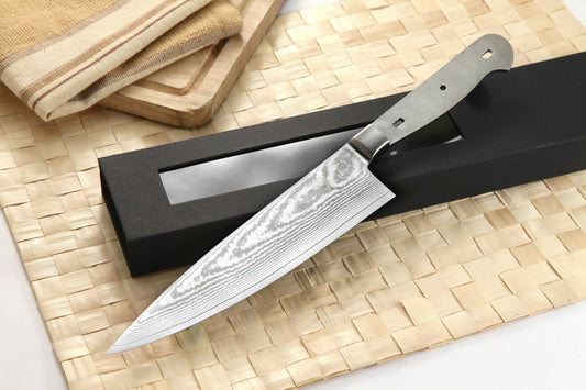 Katsura VG-10 DAMASCUS 7.5-IN CHEF KNIFE BLANK