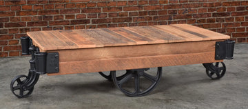 Lumber Cart coffee table Hardware Kit (HARDWARE ONLY) Made in USA (URBAN COLLECTION)