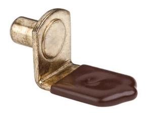 1/4" Angle Support with Brown Rubber