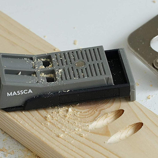 Massca Twin Pocket Hole Jig Set Box | Adjustable & Easy to Use Joinery Woodworking Tool w/Drill Bit, Hex Key, Screws, Square Driver & Stop Collar