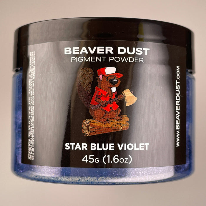 Star Blue Violet Beaver Dust Mica Pigments