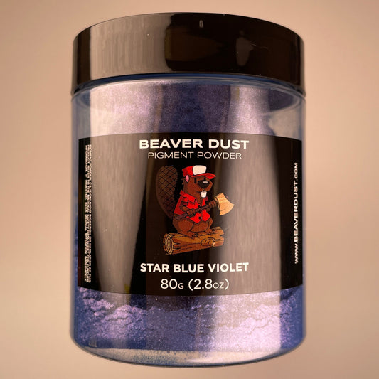Star Blue Violet Beaver Dust Mica Pigments