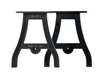 22" Cast Aluminum Table Legs (Camden), Set of 2