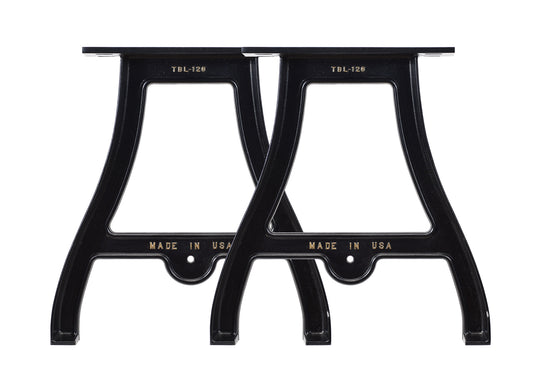 26" Cast Aluminum Table Legs (Camden), Set of 2