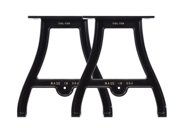 34" Cast Aluminum Table Legs (Camden), 5 Pack