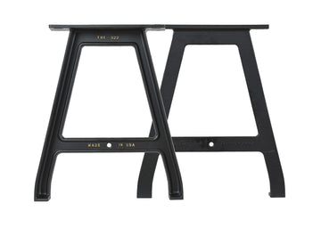 22" Cast Aluminum Table Legs (Roman), Set of 2