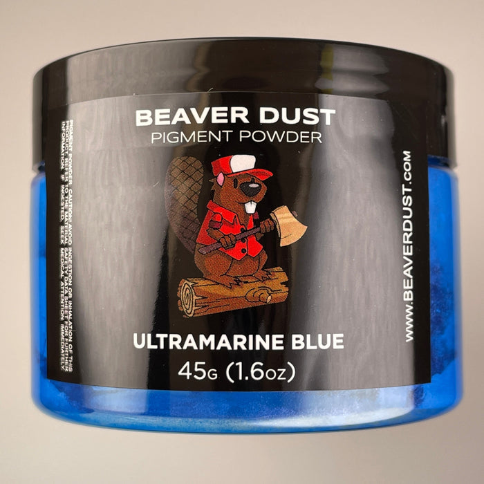Ultramarine Blue Beaver Dust Mica Pigments
