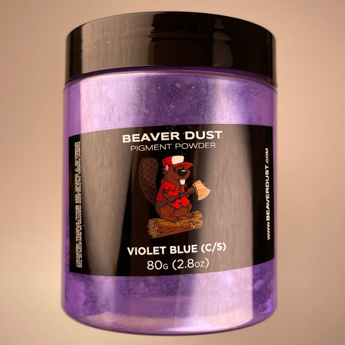 Violet Blue (Color Shift) Beaver Dust Mica Pigments
