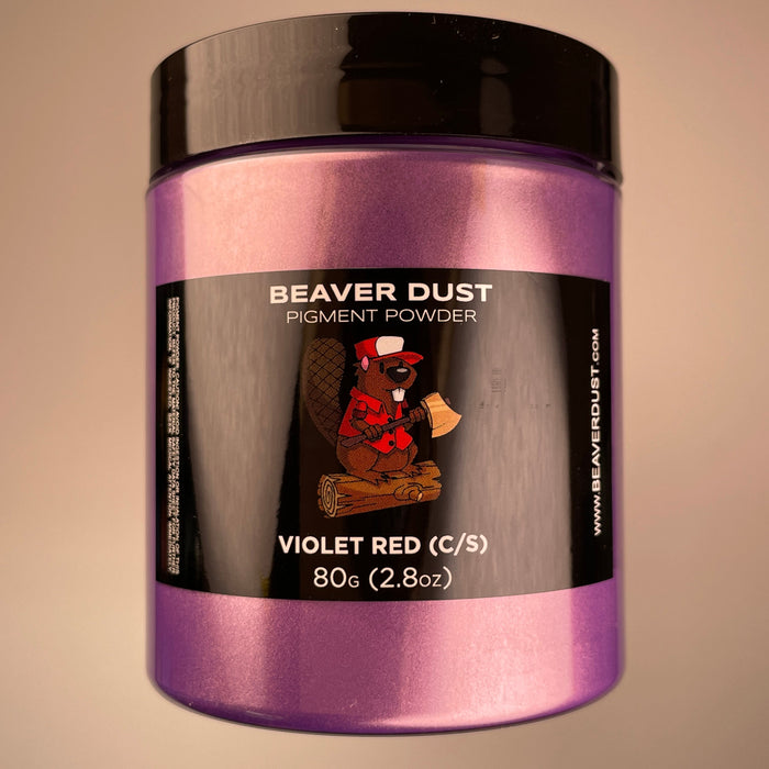 Violet Red (Color Shift) Beaver Dust Mica Pigments