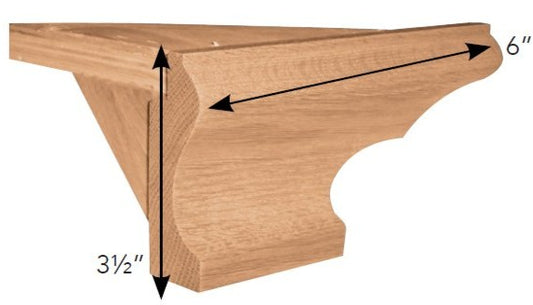 WOODEN Traditional Style-6"