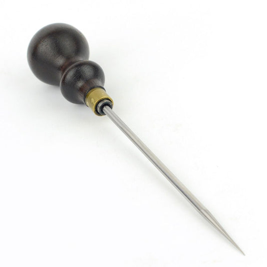 CROWN TOOLS 114R SCRATCH AWL, BENCHWOOD HANDLE