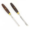 CROWN TOOLS 1741SK PAIR 1/2 INCH SKEW WOOD CHISELS