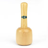 CROWN TOOLS 104 LACQUERED FINISH 18 OZ ROUND WOODCARVERS MALLET